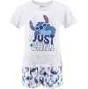 Fehér gyerek pamut pizsama Disney Stitch