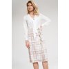 Kockás midiszoknya M697 Pattern (Méret S)
