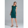 Zöld elegáns ruha (Méret S)