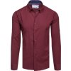 Bordó férfi ing, hosszú ujjú