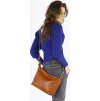 MARCO MAZZINI teveszínű luxus kézitáska