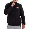 Fekete férfi pulóver Ellesse Sella Track Top