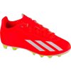 Piros színű fiú futballcipő Adidas X Crazyfast Club FXG