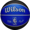 Fekete-kék kosárlabda Wilson NBA Team City Edition Dallas Mavericks Out Ball