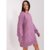 Lila kötött ruha