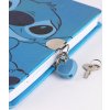 Türkiz napló kulccsal Disney Stitch