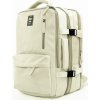 Krémszínű tágas utazó hátizsák Solier NOA