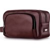 SOLIER Barna elegáns kozmetikai táska