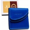 Peterson kék kis bőr pénztárca Y373