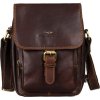 Peterson Brown bőr válltáska