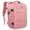 Peterson Rózsaszín utazó hátizsák külön cipőrekesszel