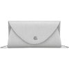 Rovicky Ezüst csillogós clutch
