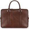 Sötétbarna bőr laptoptáska