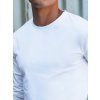 Férfi basicbasic póló S hosszú ujjú fehér (Méret S)