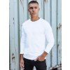 Férfi basicbasic póló S hosszú ujjú fehér (Méret S)