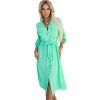 Numoco Basicbasic nőiNői ing midi ruha menta (Méret ONE SIZE)