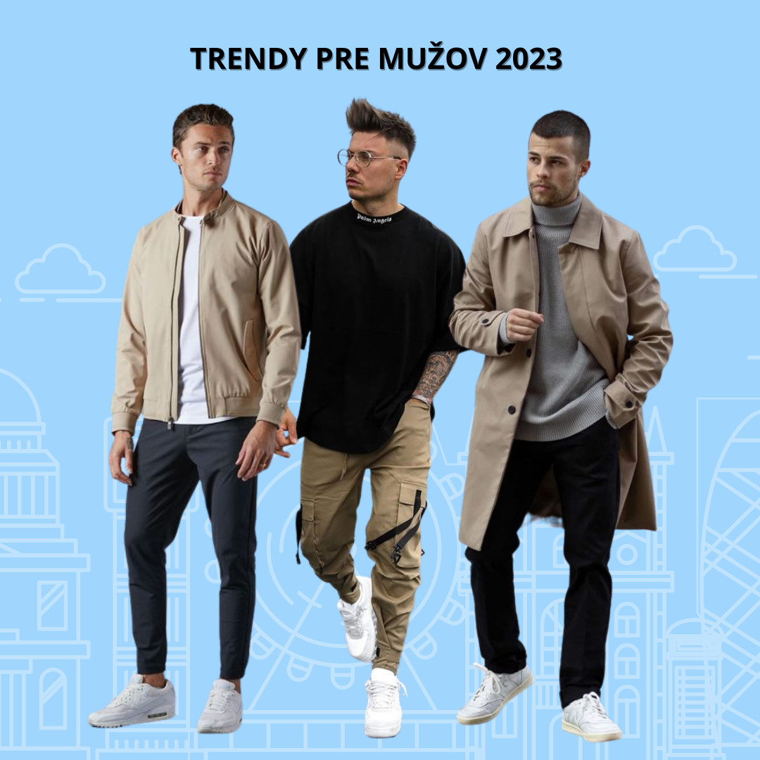 Trendy pre mužov 2023