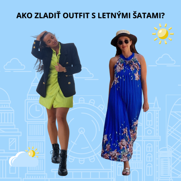 Ako zladiť outfit s letnými šatami?