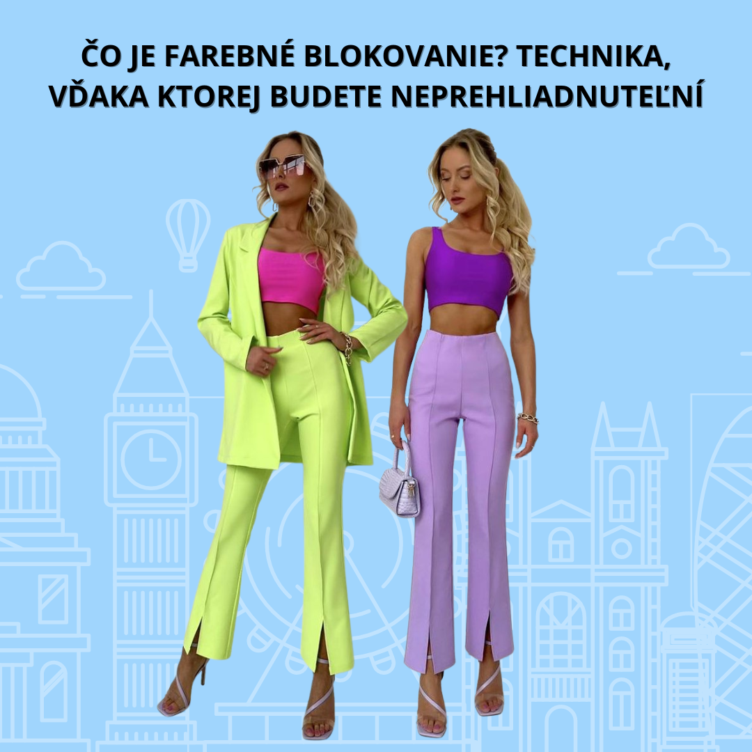 Čo je color-blocking? Technika, vďaka ktorej budete neprehliadnuteľní