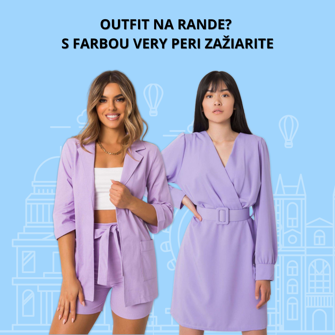 Outfit na rande? S farbou Very peri zažiarite