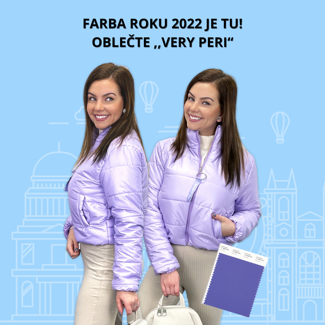 Farba roku 2022 je tu! Oblečte ,,Very peri“