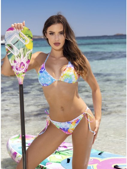 Batikované trojuholníčkové bikiny Elsa