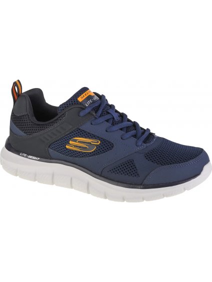 Tmavomodré pánske tenisky Skechers Track-Syntac