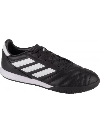 Čierne pánske kožené kopačky adidas Copa Gloro IN