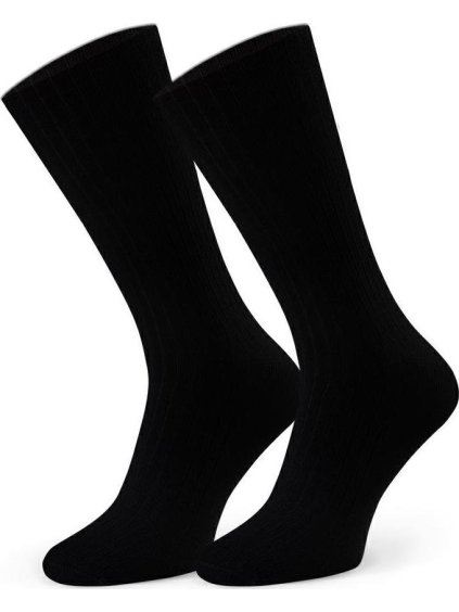 Čierne pánske bambusové ponožky Art.165