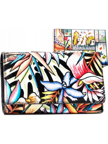 Rovicky dámska peňaženka s farebnými vzormi V357