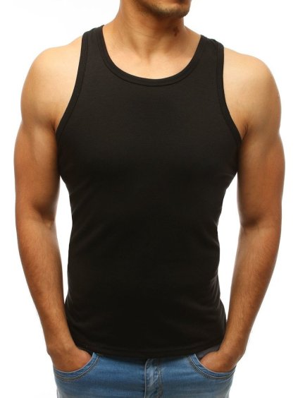 Čierne pánske tielko