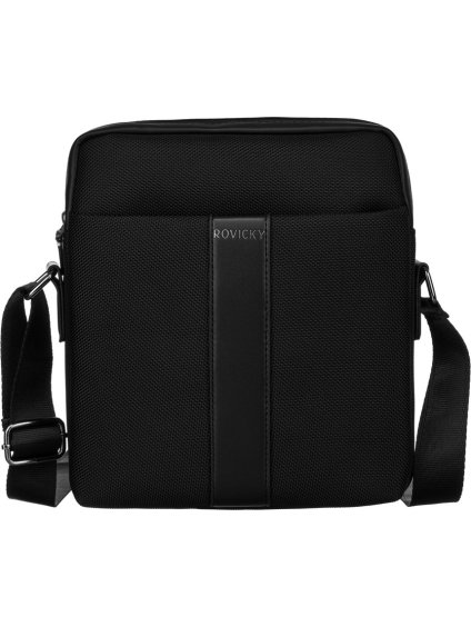 Rovicky Čierna pánska praktická messenger taška