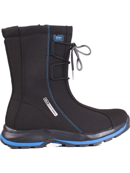 Čierno-modré dámske zateplené snehule