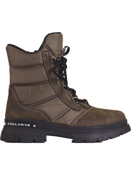 Šnurovacie tmavozelené snehule