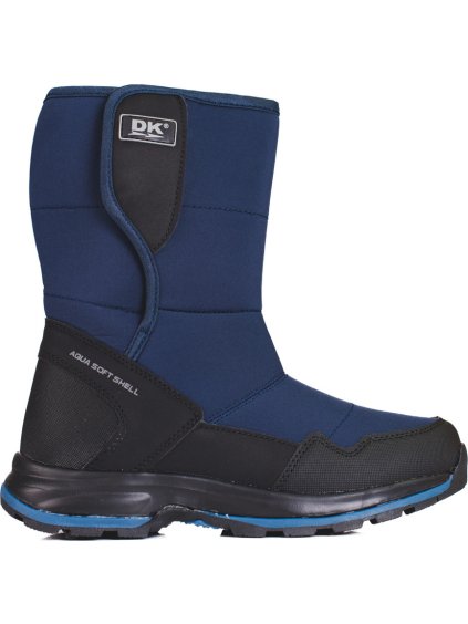 Dámske modré snehule na suchý zips