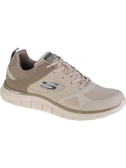 Béžové pánske tenisky Skechers Track-Syntac (Veľkosť 40)