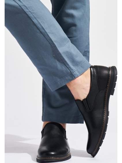 Čierne pánske poltopánky