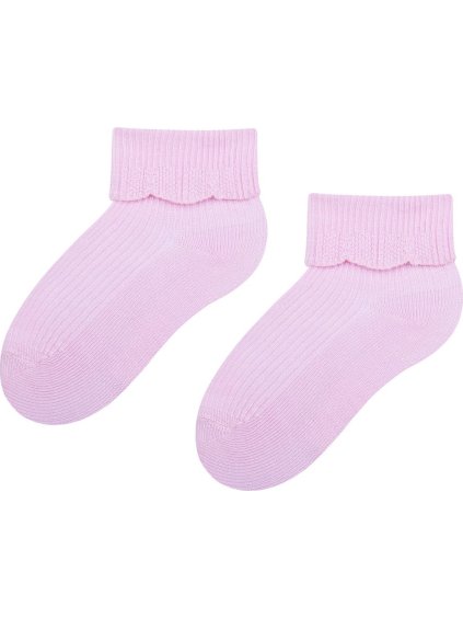 Ružové bambusové ponožky pre bábätká Art.145
