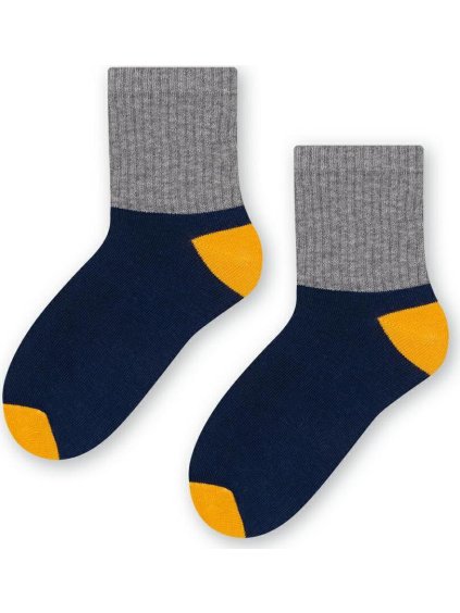 Tmavomodré chlapčenské ponožky Art. 014
