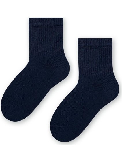 Tmavomodré chlapčenské ponožky Art. 014