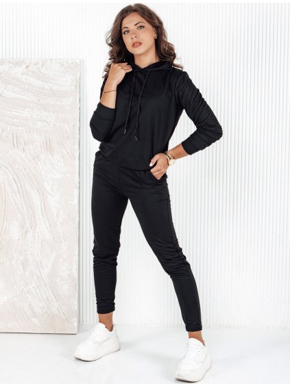 Čierna dámska tepláková súprava MIGEL