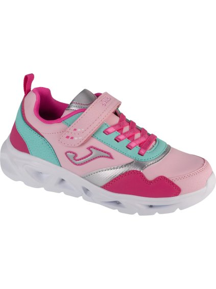 Ružovo-tyrkysové dievčenské tenisky Joma Star Jr 2413