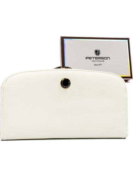 Peterson biela elegantná dámska peňaženka Y693