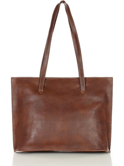 MARCO MAZZINI Hnedá dámska business kabelka