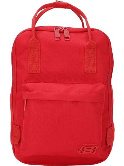 Červený priestranný batoh Skechers Saint Louis Backpack
