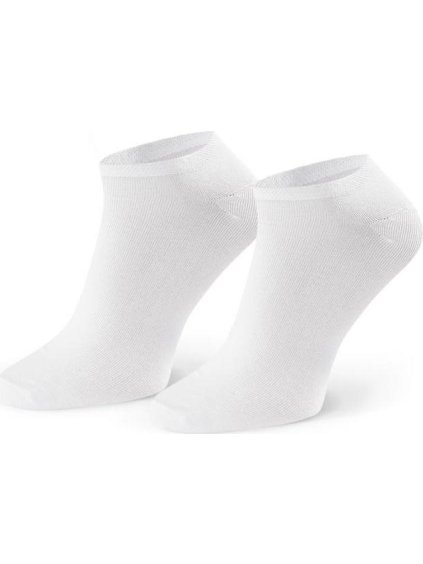 Biele pánske nízke ponožky Art. 007
