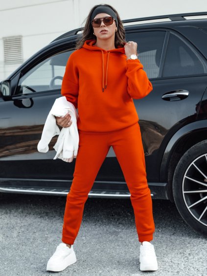 Tmavooranžová dámska tepláková súprava KSENIIA PREMIUM