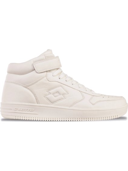 Smotanové dámske členkové tenisky Lotto Paliot Mid OC