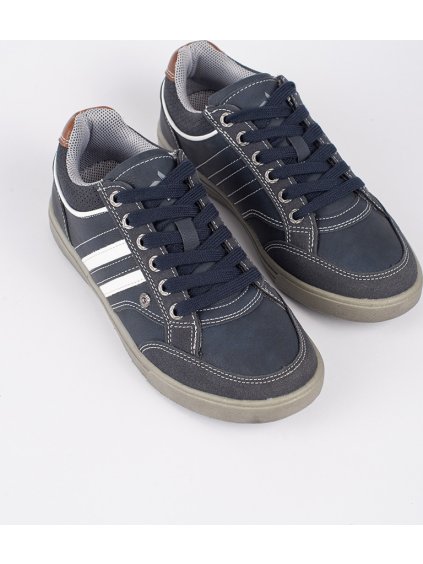 Tmavomodré dámske topánky VICO