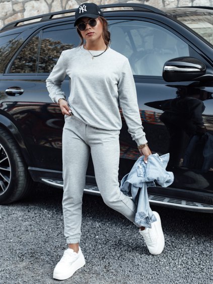 Svetlosivá dámska tepláková súprava MILIAN